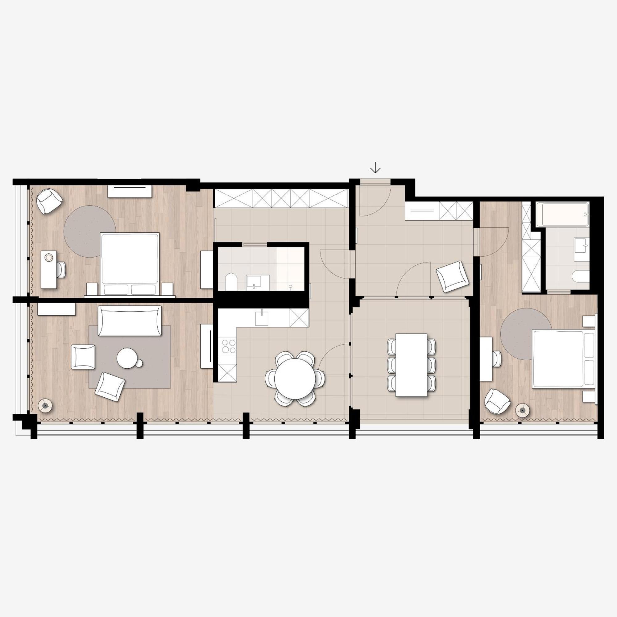 Apartment - Papieri-ring Cham